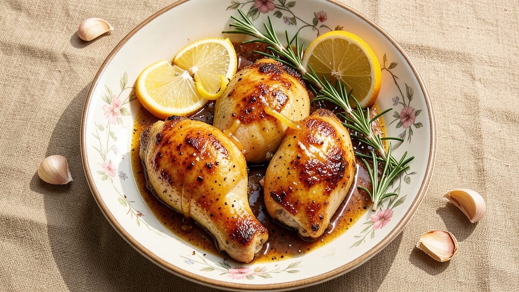 Baked Honey Lemon Chicken Recipe: Zesty Glaze That Caramelizes to Sticky Sweetness