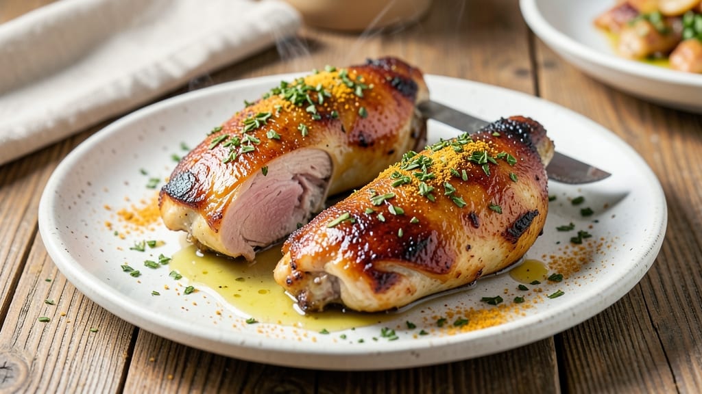 Baked Chicken For Dogs Recipe: Crunchy Top and Foil-Sealed Juiciness