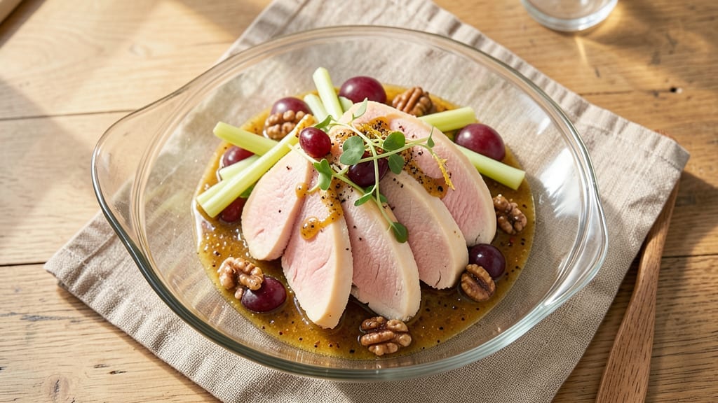 Barefoot Contessa Mustard Chicken Salad Recipe: Crunchy Texture and Tangy Twist