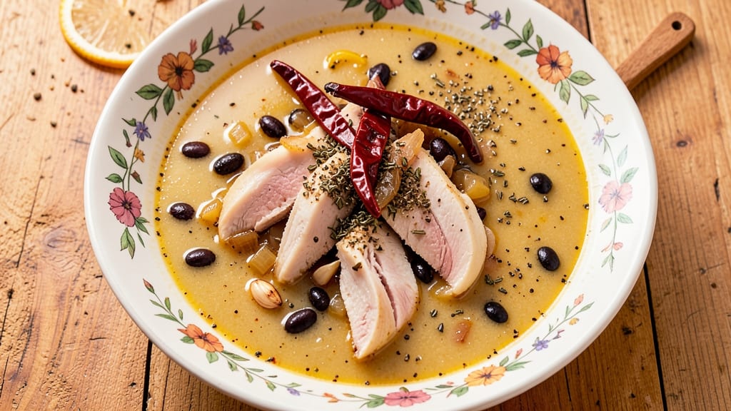 Barefoot Contessa's Mexican Chicken Soup Recipe: Cumin-Toasted Tortilla Crunch Topping