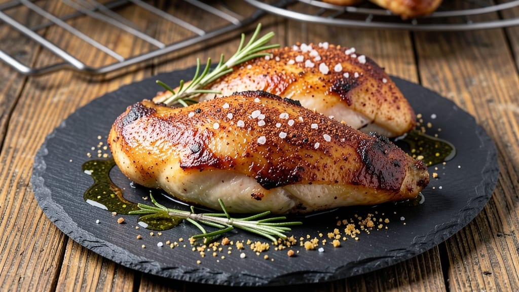 Baked Chicken With Crispy Skin Recipe: High-Heat Roast for Crunchy Edges and Juicy Centers