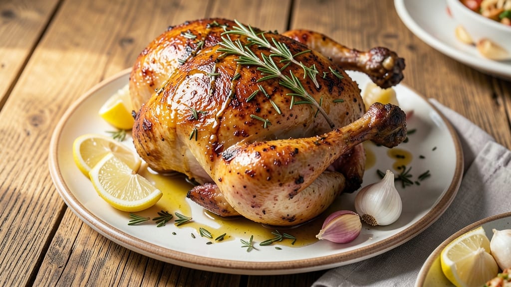 Authentic Greek Roasted Chicken Recipe: Lemon and Oregano Infused Crispy Skin