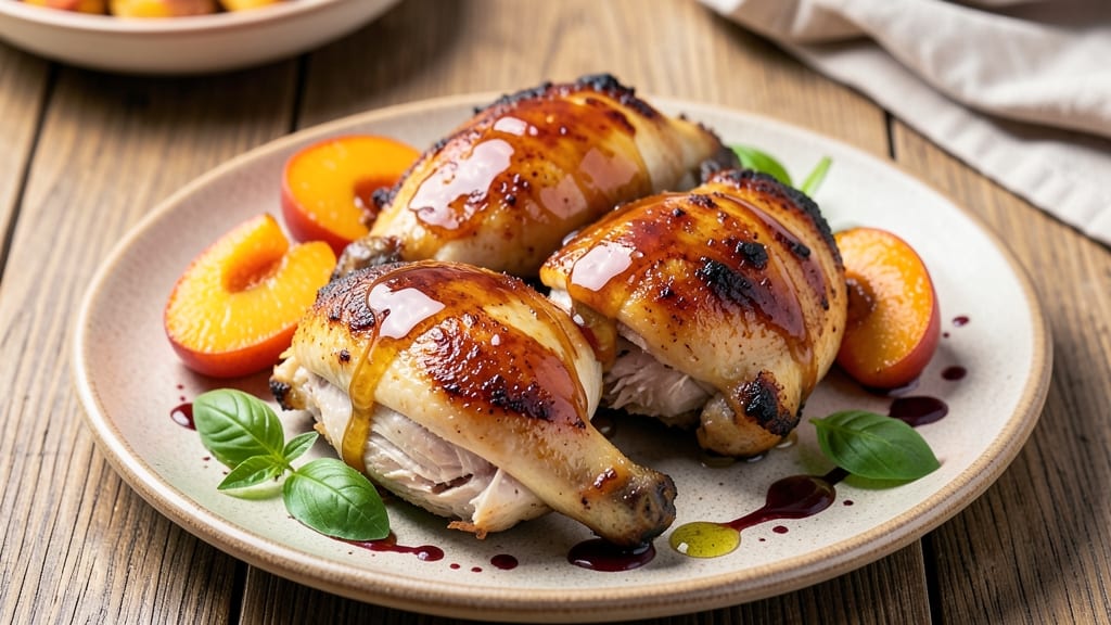 Baked Chicken With Canned Peaches Recipe: Sweet-Tart Glaze That Pairs Perfectly
