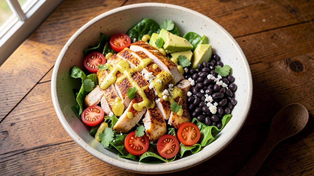 Applebee's Southwest Chicken Salad Recipe: Smoky Lime Vinaigrette with Crunchy Tortilla Strips