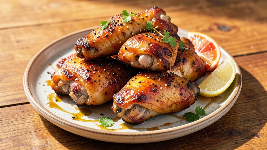Baked Italian Chicken Wings Recipe: Marinated Za’atar and Lemon for Crispy Gold