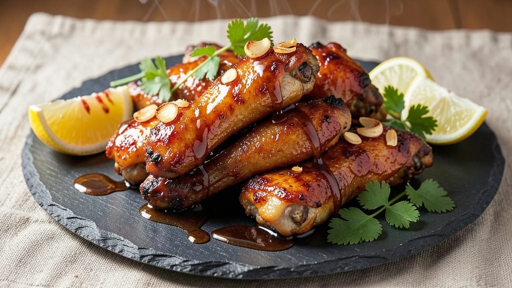 Baked Honey Barbecue Chicken Wings Recipe: Crispy Bites With Sticky-Sweet Glaze Lock