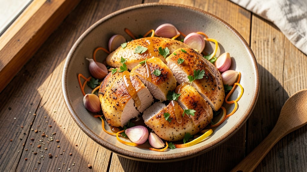 Baked Grecian Chicken Recipe: Honey-Orange Glaze with Crispy Za’atar Crust