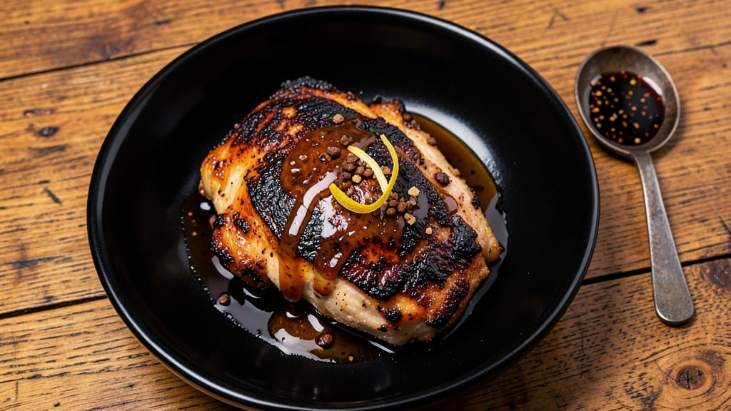 Baked Chicken Breast Black Recipe: Deep Umami Crust With Juicy Centers