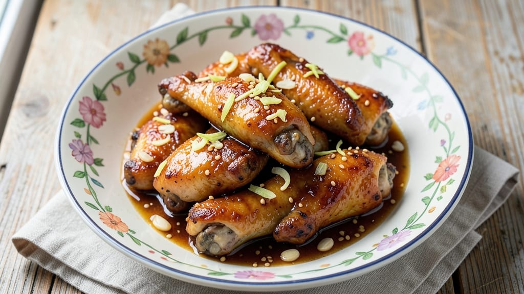 Baked Chicken Wings With Honey Soy And Ginger Marinade Recipe: Glossy Glaze and Crispy Edges in One Bake