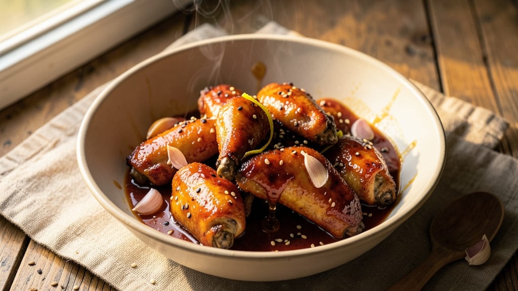Baked Marinated Chicken Wings Recipe: Honey-Garlic Glaze That Caramelizes to Sticky Perfection