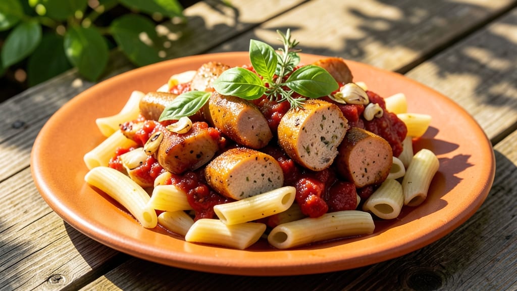 Aldi Tomato Basil Chicken Sausage Recipe: One-Pan Pasta Dinner in 25 Minutes