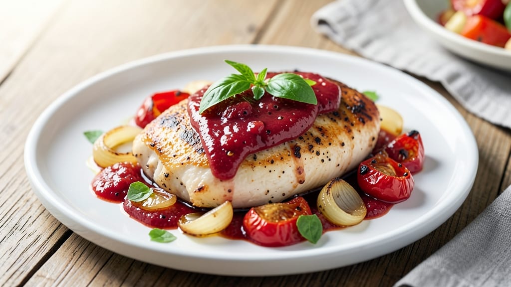 Baked Chicken Breast Cacciatore Recipe: Tomato-Basil Roasted to Juicy Perfection