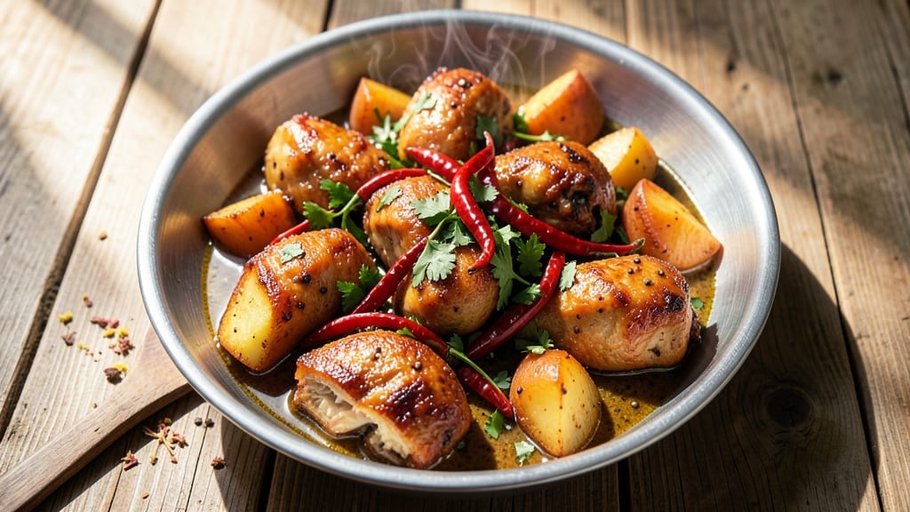 Aloo Chicken Salan Recipe: South Indian Potato and Chicken Stew With Tangy Tamarind Twist