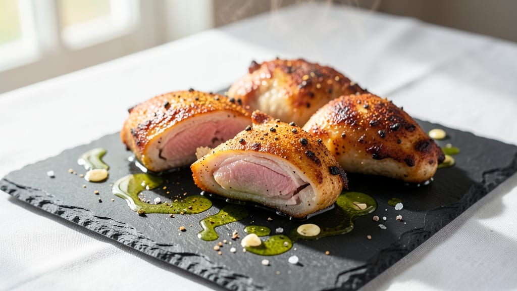 Air Fried Boneless Skinless Chicken Thighs Recipe: Air-Crisped Juice Lock in 20 Minutes