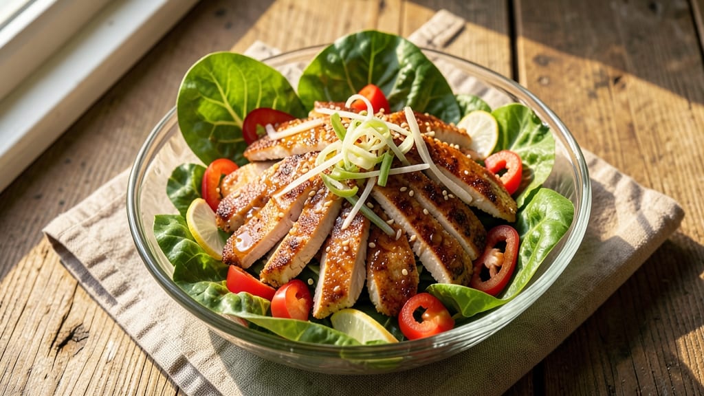 Barefoot Contessa's Chinese Chicken Salad Recipe: Crunchy Sesame Crust with Tangy Peanut Dressing