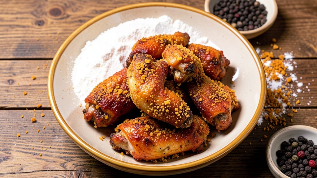 Baked and Fried Chicken Wings Recipe: Double-Crusted Crunch With Foil-Sealed Juiciness
