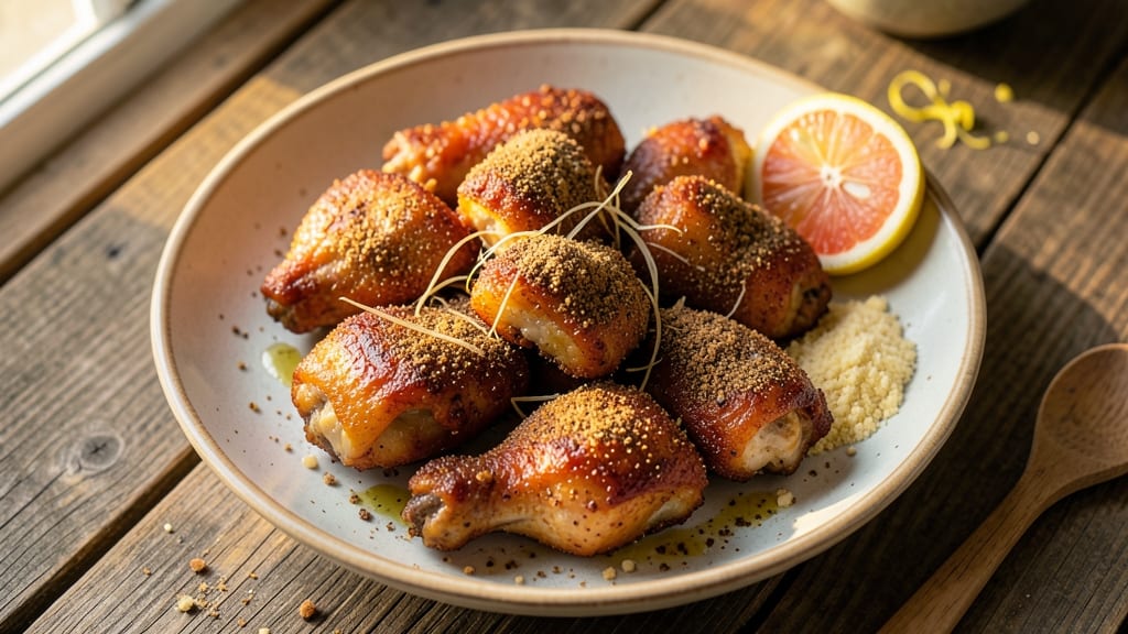 Asian Crispy Fried Chicken Recipe: Five-Spice Glaze Locks in Juiciness