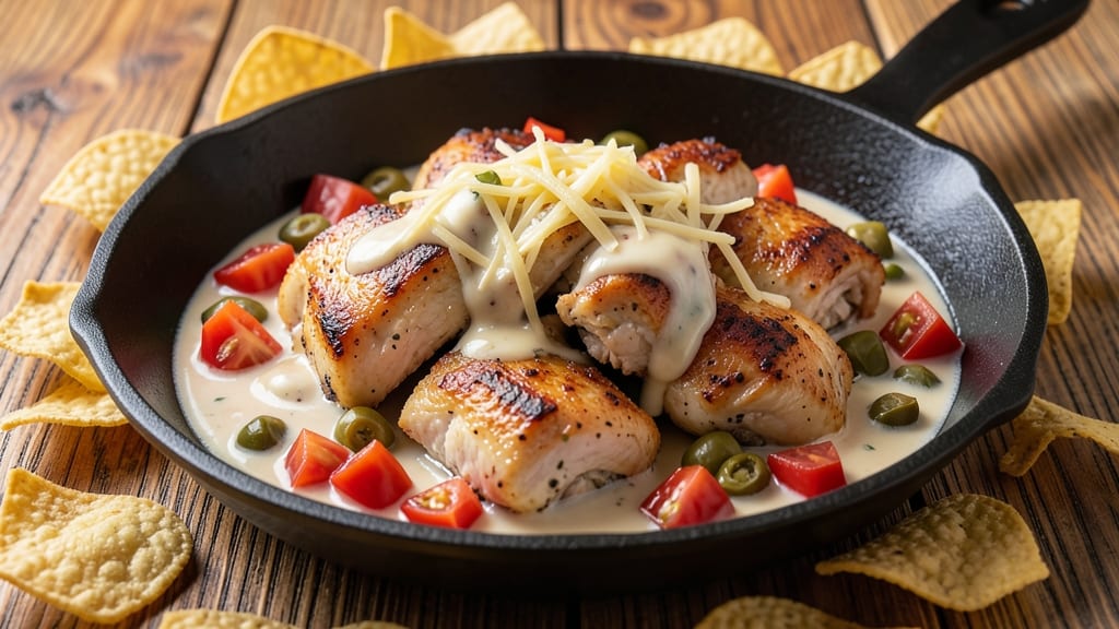 Baked Chicken Rotel Recipe: Creamy Chili Spice Crunch in One Pan