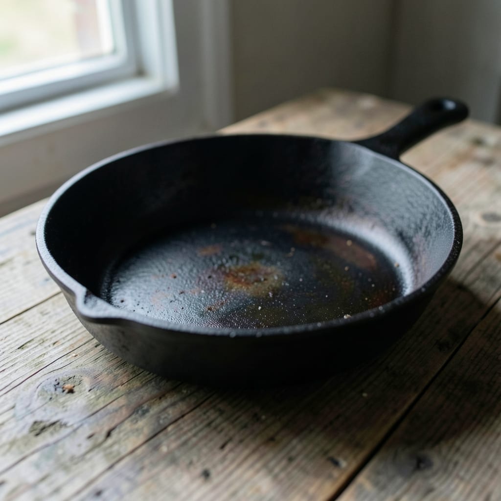 The cast iron skillet