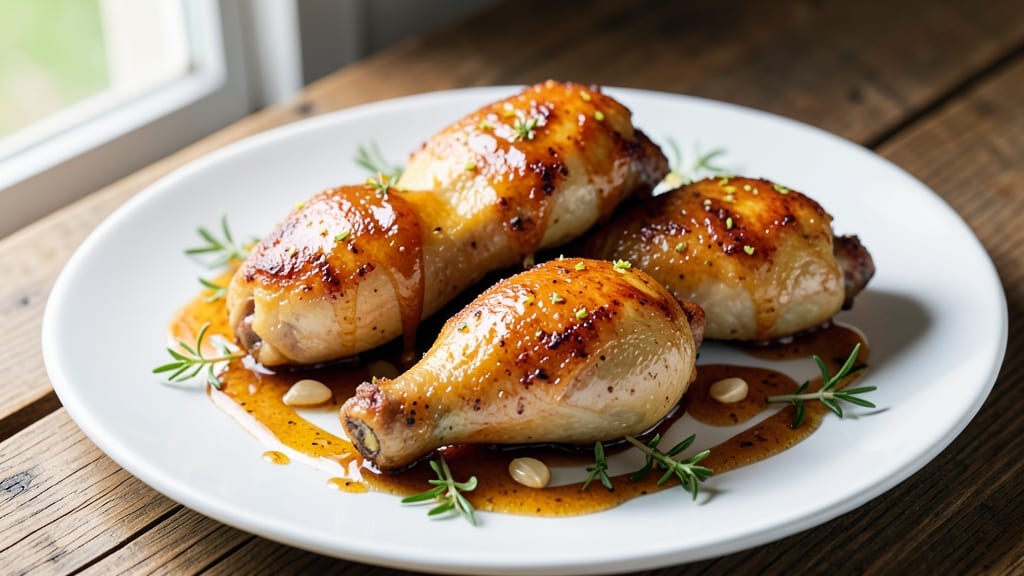 Baked Whole Chicken Legs Recipe: Honey-Lime Glaze That Caramelizes to Sticky Richness