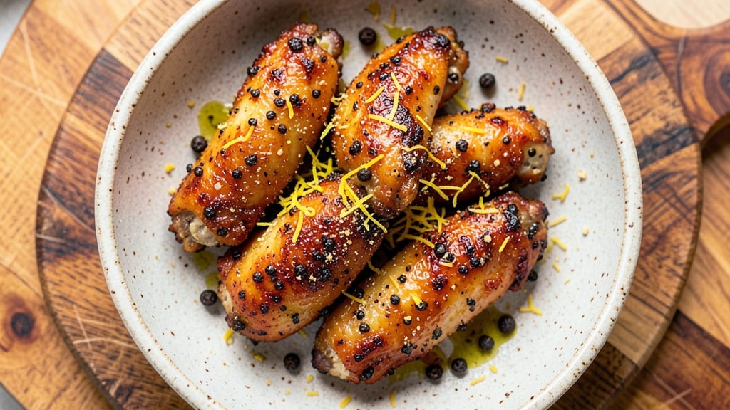 Air Fryer Lemon Pepper Chicken Wings Recipe: Zesty Crunch Without the Deep Fryer