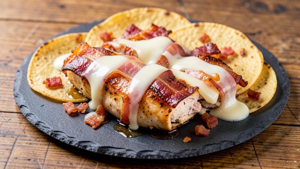 Baked California Chicken Recipe: Honey-Lime Glaze and Crispy Tortilla Crust
