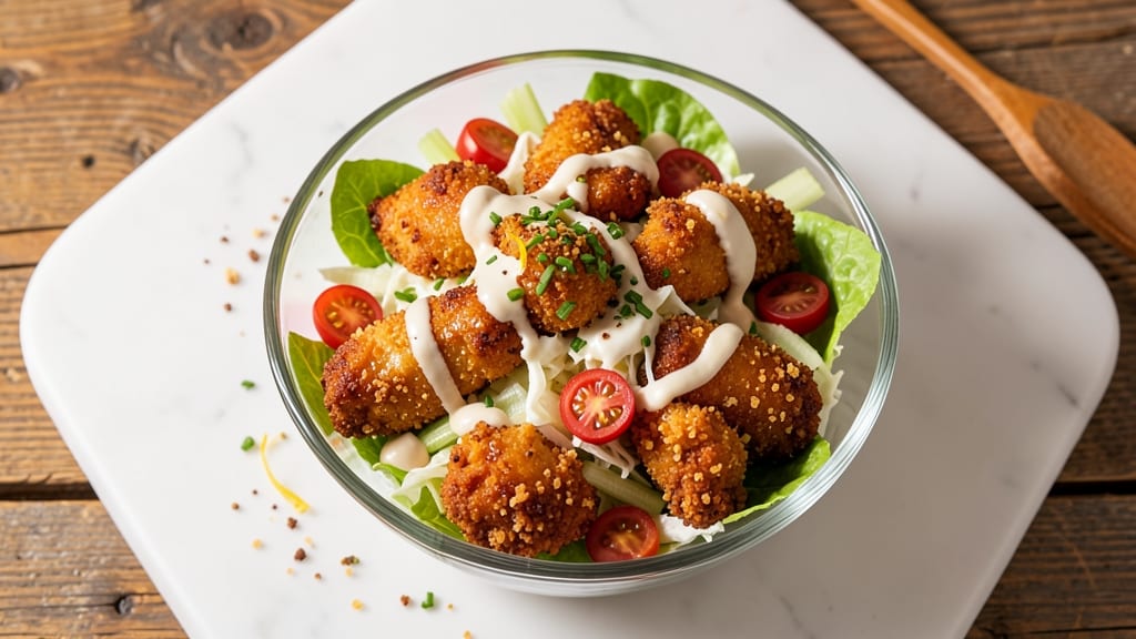 Applebee's Fried Chicken Salad Recipe: Crispy Tortilla Crunch Meets Juicy Centers