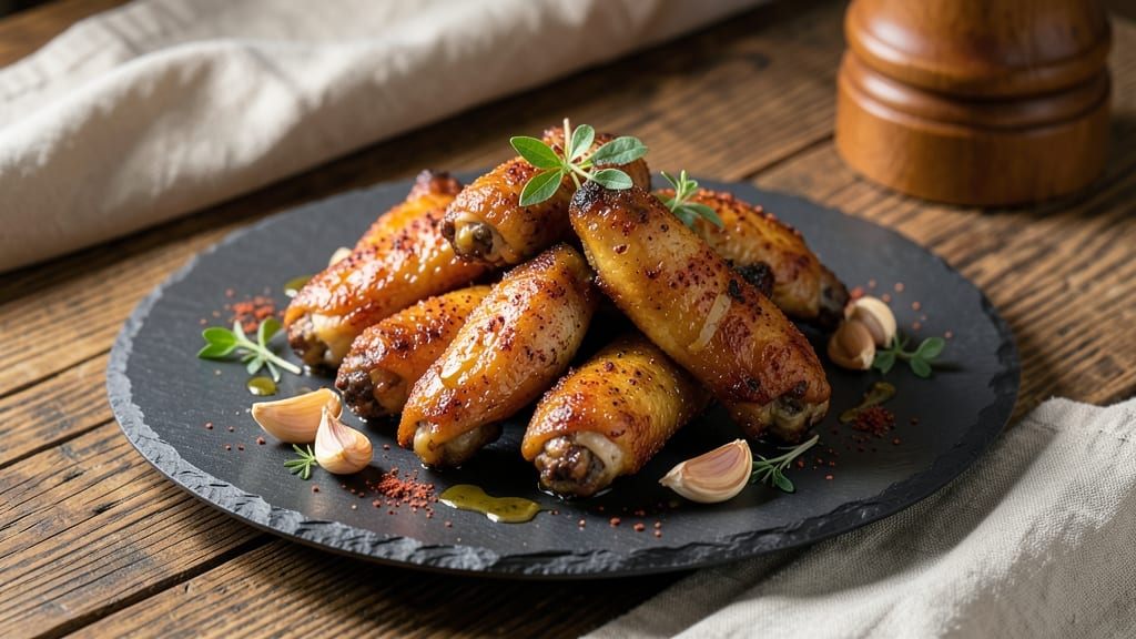 Baked Garlic Chicken Wings Recipe: Foolproof Crispy Crust and Juicy Centers