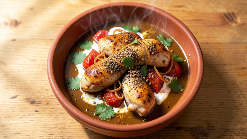 Authentic Punjabi Chicken Curry Recipe: Fragrant Garam Masala and Creamy Tomato Harmony
