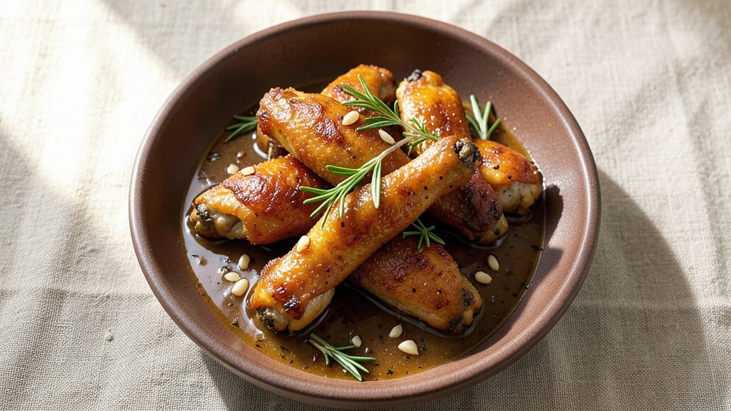 Baked Chicken Wings Gravy Recipe: Rich Pan Sauce With Caramelized Depth