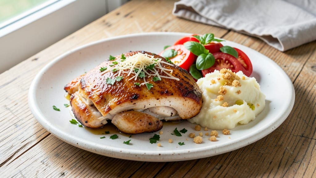 Baked Chicken Francese Recipe: Parmesan-Crusted Elegance in One Pan
