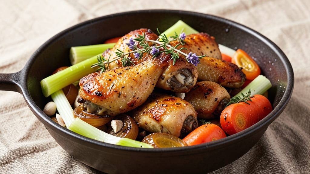 Boiled Chicken Wings Recipe: Crispy Skin Without the Fryer