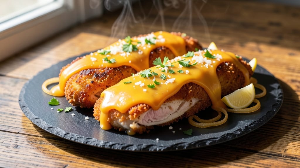 Boston Chicken Recipe: Crispy Celery Crown With Buttery Vanilla Swirls
