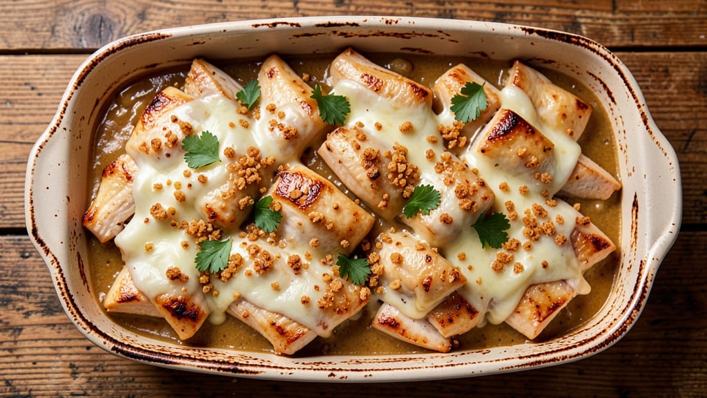 Campbell's Chicken Bake Recipe: Golden Crust, Melty Cheese Magic