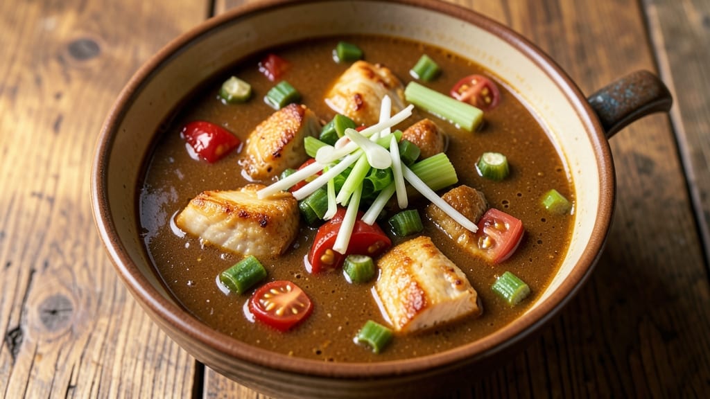 Campbell's Chicken Gumbo Soup Copycat Recipe: Smoky Roux and Okra Secret for Depth