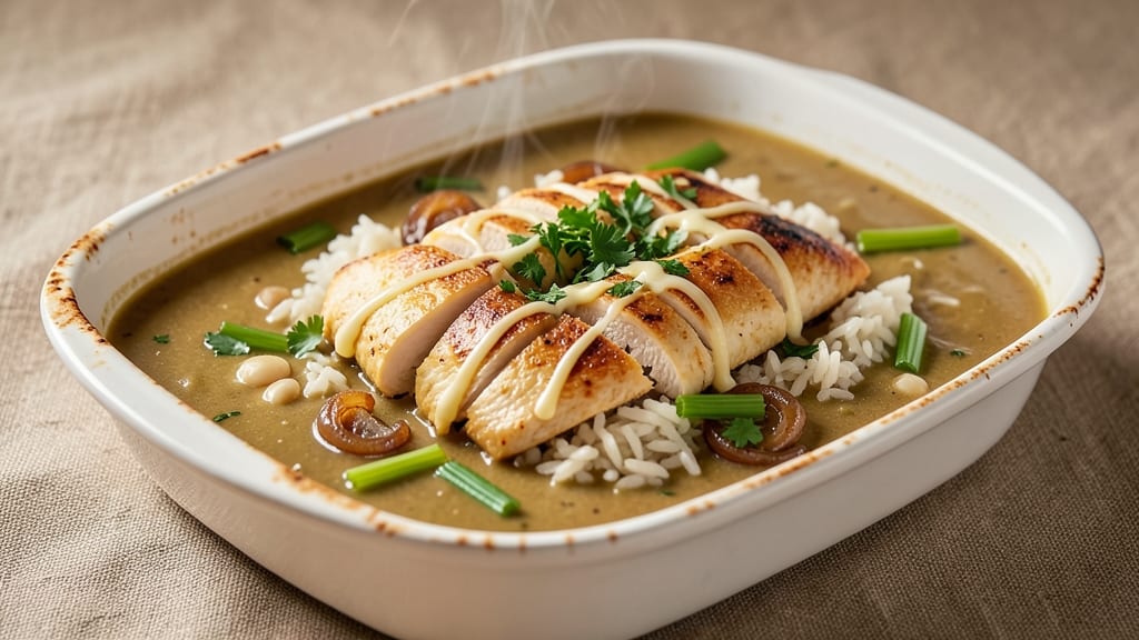 Campbell's Cream of Celery Chicken and Rice Recipe: One-Pot Creamy Comfort With Golden Crisp Top