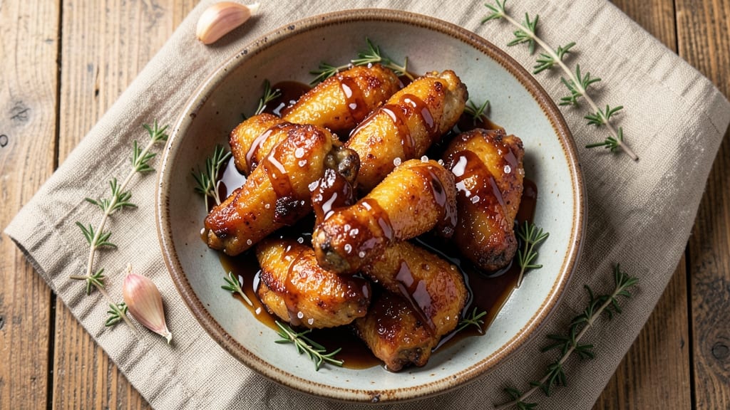 Caramelized Baked Chicken Wings Recipe: Sticky-Glazed Crunch Without the Fryer