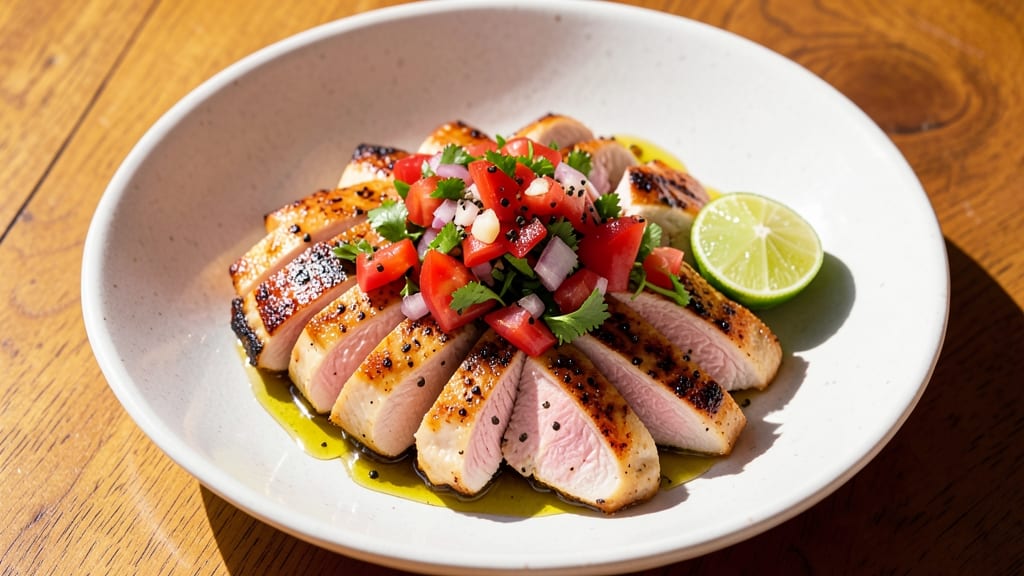 Chicken Breast And Salsa Recipe: Zesty Grilled Perfection in 20 Minutes