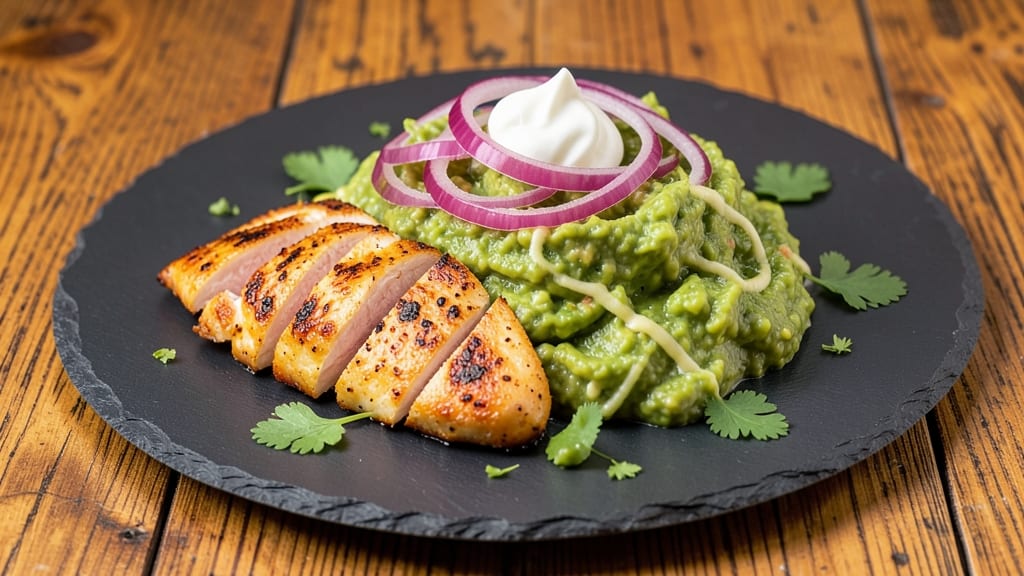Chicken Guacamole Recipe: Crispy Chicken With Creamy Avocado Layers
