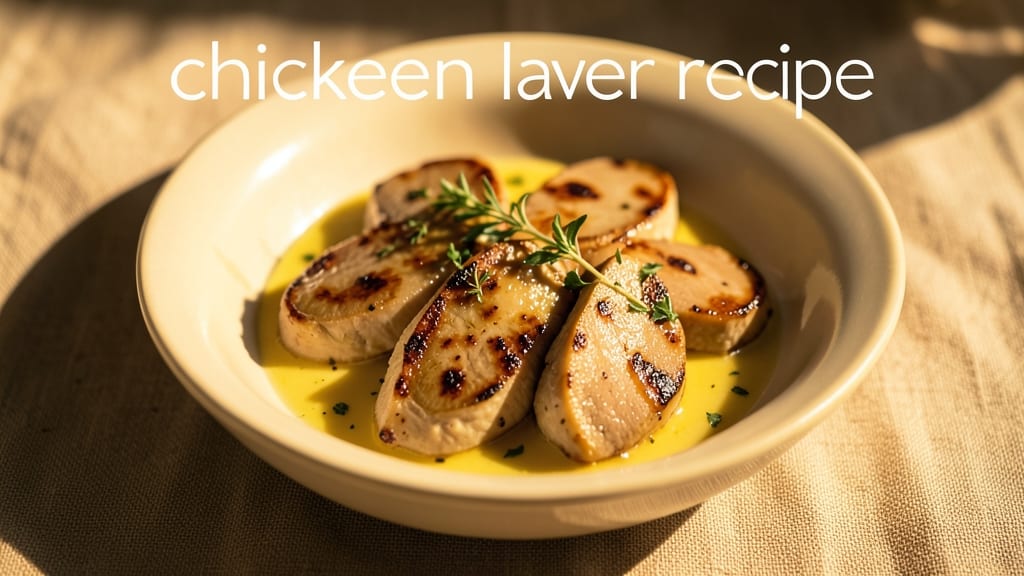 Chicken Liver Recipe: Pan-Seared Richness With Herbed Butter