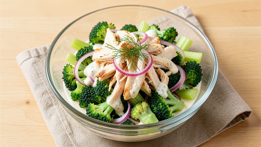 Chicken Salad Chick Broccoli Salad Copycat Recipe: Crunchy Celery Crown With Creamy Ranch Magic
