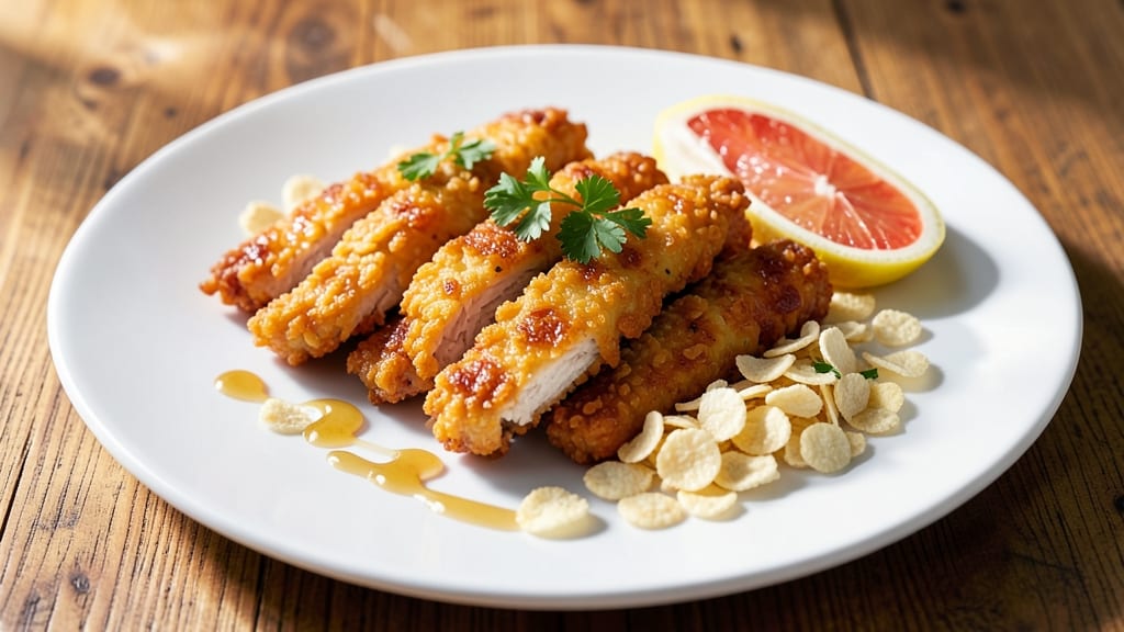 Chicken Strips With Corn Flakes Recipe: Crispy Crunch Without the Breading Bowl