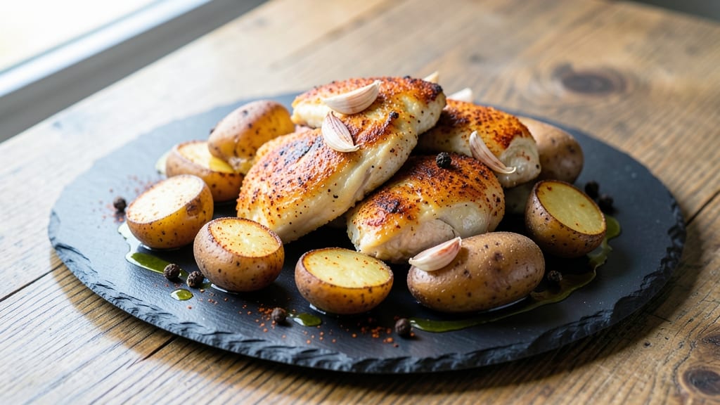 Chicken Tenderloin and Potatoes Recipe: One-Pan Crispy-Skinned Comfort