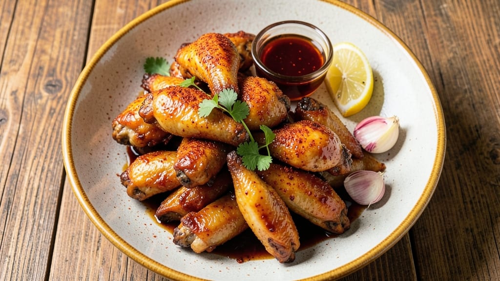 Chicken Wings Recipe: Air-Crisped with Spicy Honey Glaze