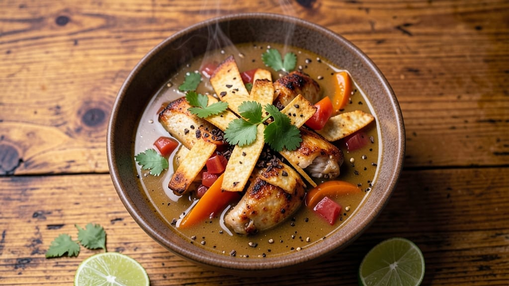 Chuy's Chicken Tortilla Soup Copycat Recipe: Crispy Tortilla Strips and Smoky Cumin Magic
