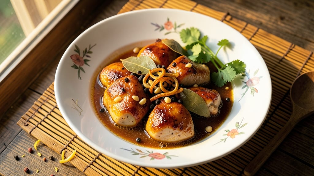 Authentic Filipino Chicken Adobo Recipe: Instant Pot’s Tangy-Sour Magic in 30 Minutes