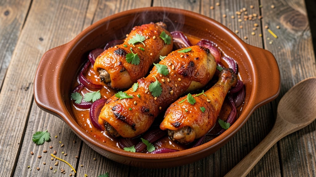 Baked Curry Chicken Legs Recipe: Spiced Foil-Sealed Crunch With Juicy Centers
