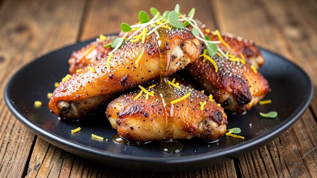 Dry Rub Lemon Pepper Chicken Wings Recipe: Crispy Bite-Sized Crunch With Zesty Kick
