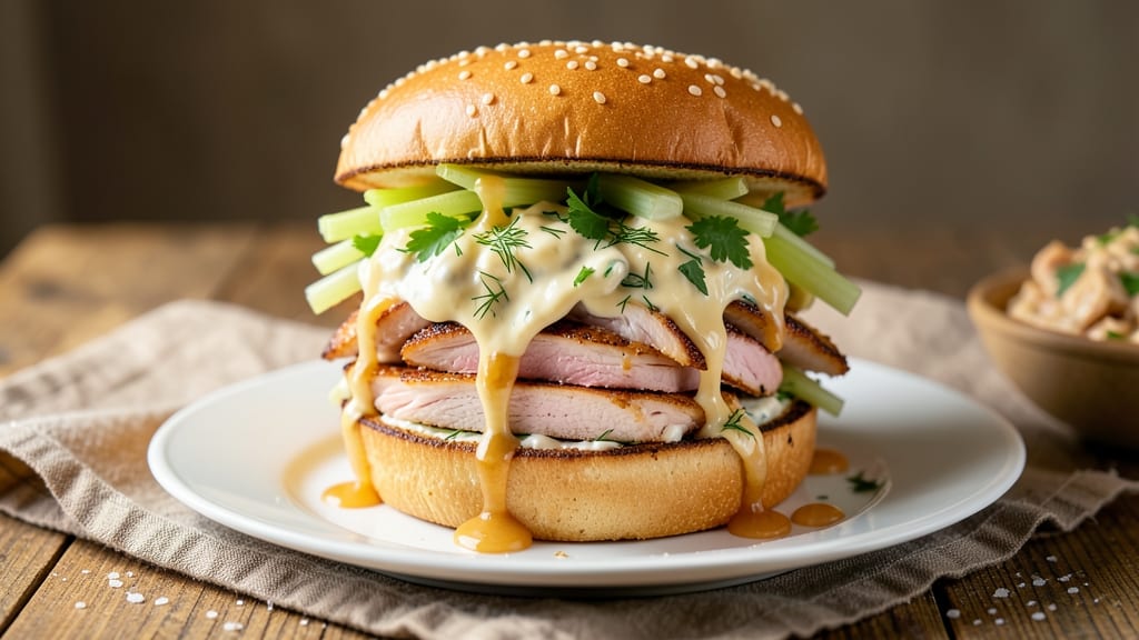 5 Star Chicken Salad Sandwich Recipe: Crunchy Celery and Herb-Packed Bite-Sized Elegance