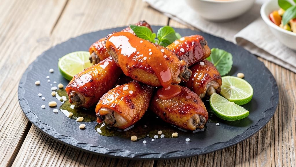 Baked Skinless Chicken Wings Recipe: Honey-Lime Glaze That Caramelizes to Sticky Perfection